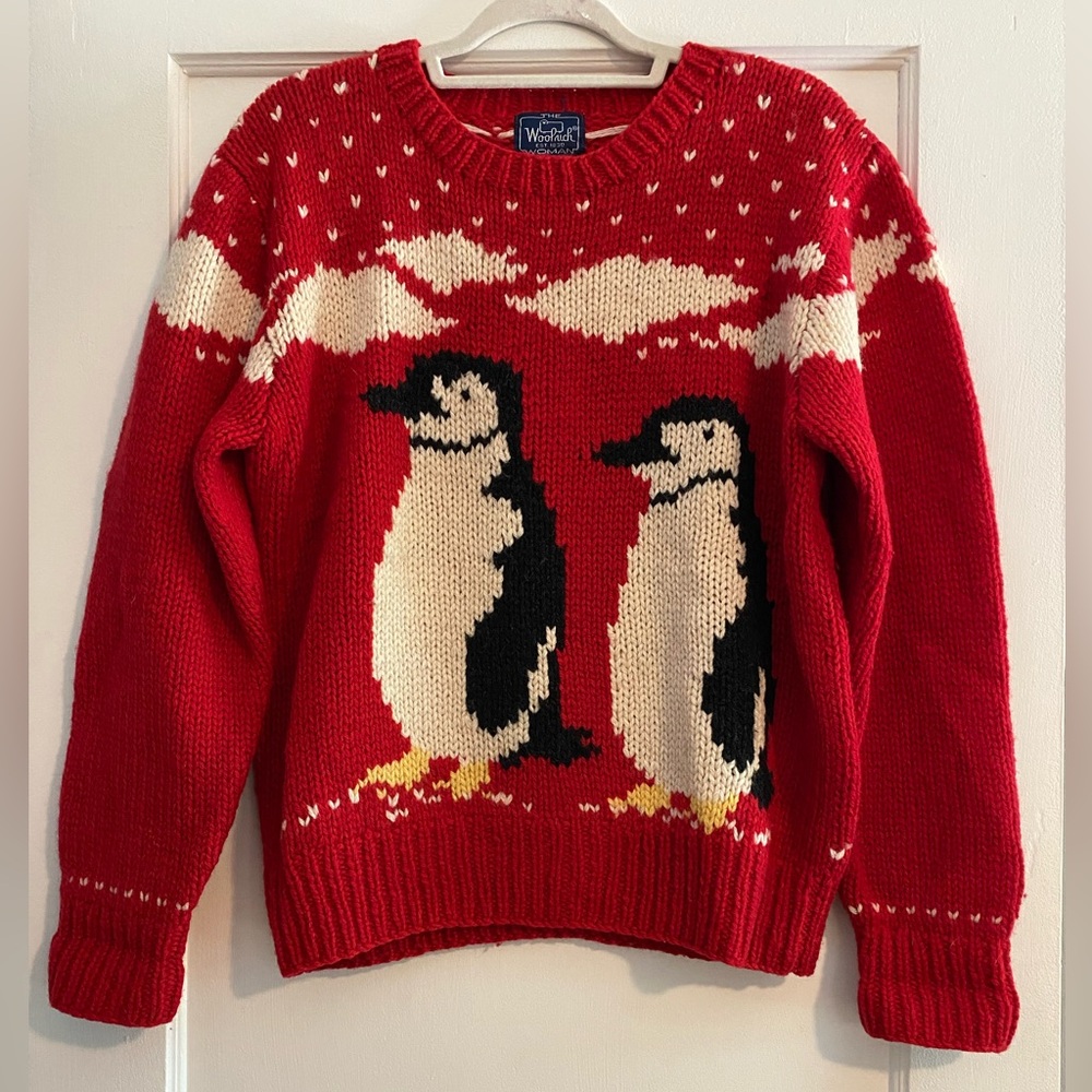 Woolrich Red Penguin Sweater